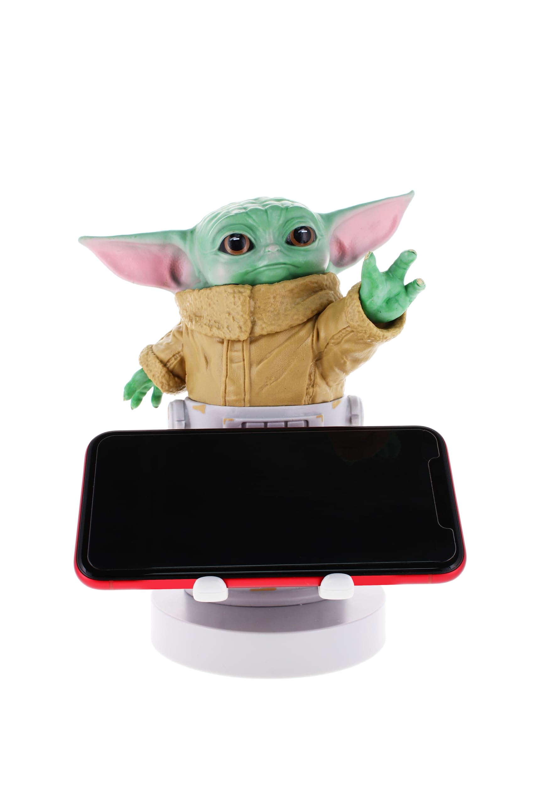Cable Guys - Star Wars Mandalorian The Child Gaming Accessories Holder & Phone Holder For Most Controller ( XBOX - , Play Station, Nintendo Switch) & Phone Cable Guys - Star Wars Mandalorian The Child Gaming Accessories Holder & Phone Holder For Most Controller ( XBOX - , Play Station, Nintendo Switch) & Phone